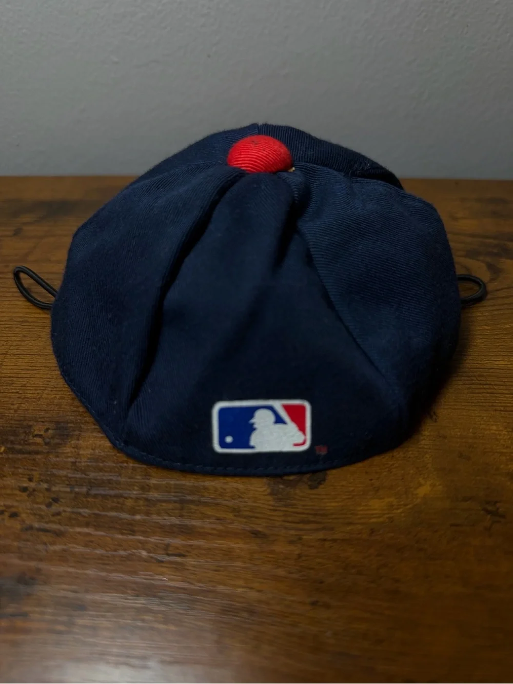 Rare Vintage 90s Cleveland Indians Chief Wahoo MLB Pet Dog Hat (Size S/M)